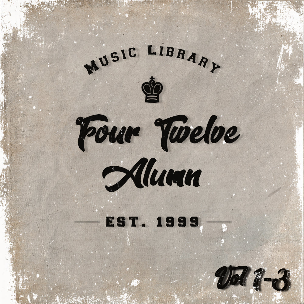 FOUR TWELVE ALUMN MUSIC LIBRARY VOL. 1-3 (Original Compositions only)